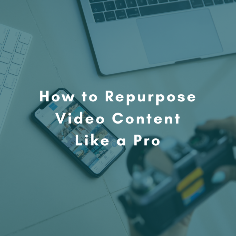 How to Repurpose Video Content Like a Pro